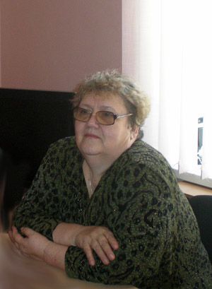 Teresa Krasnokucka-Suchomłynowa,<br /> Директор Польського дому у Бердянську.